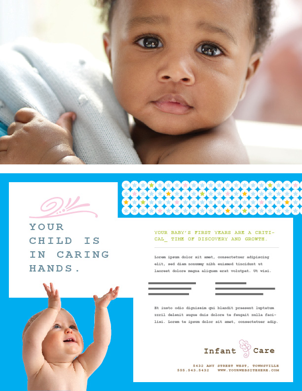 Babysitting Advertisement Template